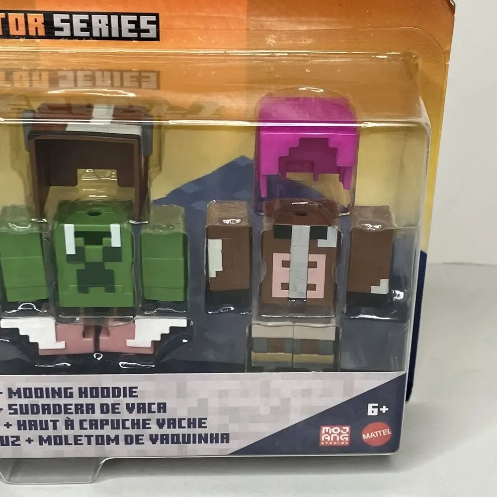 CREATOR SERIES Minecraft HOODIE FIGURE PACK Customizable Character 2022 New